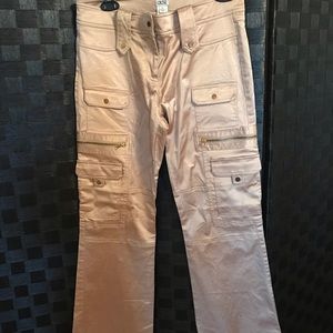 Women’s parachute pants.